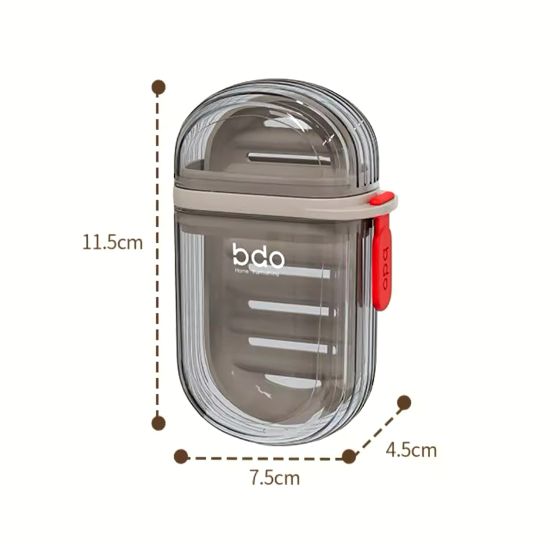 Travel Soap Dish With Drain Water, Portable Storage Soap Box, Crystal Pocket Design Soap Tray Travel Soap Dish With Drain Water, Portable Storage Soap Box, Crystal Pocket Design Soap Tray